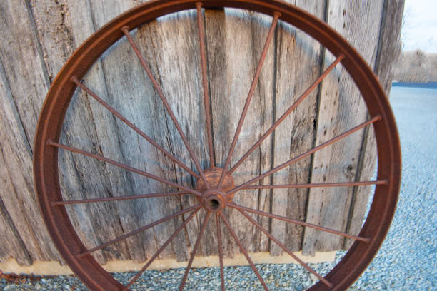 Old Iron Wagon Wheel- Howard County, Indiana