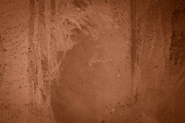 istock Texture of a brown concrete as a background, brown grungy wall 2158152628