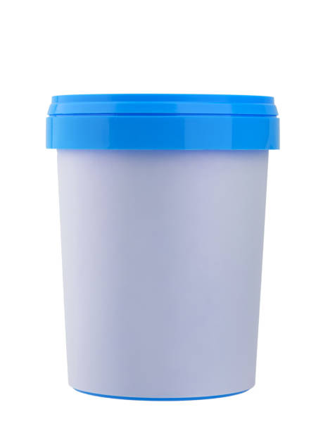 istock plastic container for ice cream, food, storage packaging, isolated on a white background 2158155503