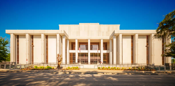 istock Florida archives building and state library. Downtown Tallahassee Florida USA. 2158157757