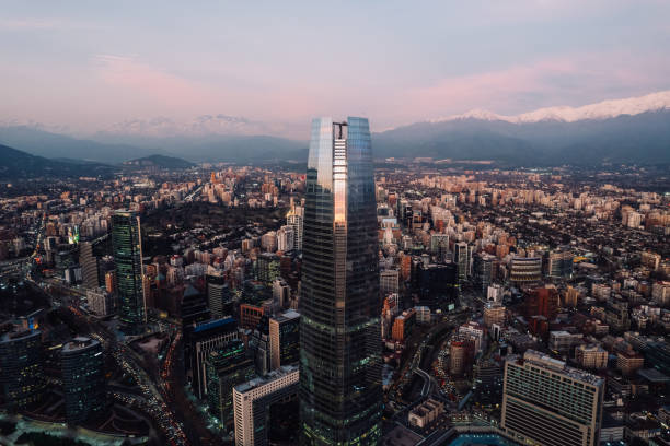 istock Beautiful skyline of Santiago Chile 2158158621