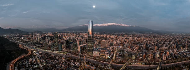 istock Beautiful skyline of Santiago Chile 2158158778