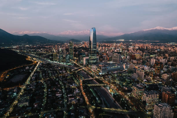 istock Beautiful skyline of Santiago Chile 2158158814