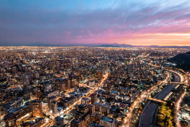 istock Beautiful skyline of Santiago Chile 2158158994