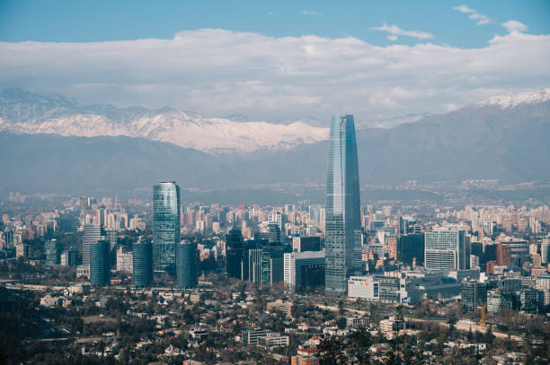 istock Beautiful skyline of Santiago Chile 2158159089