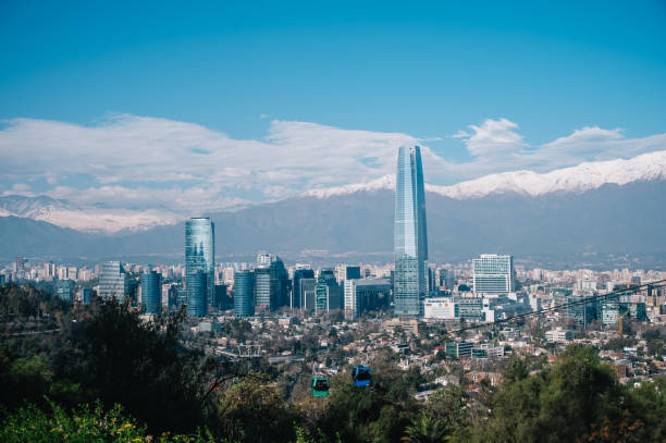 istock Beautiful skyline of Santiago Chile 2158159098