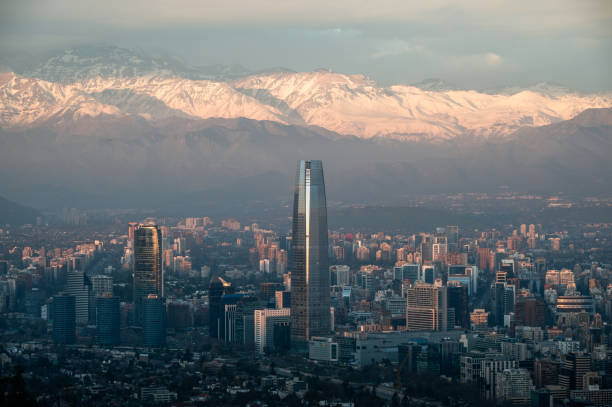 istock Beautiful skyline of Santiago Chile 2158159166