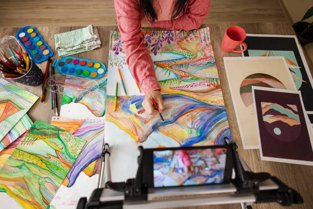 istock Nature Art with Wooden Pencils 2158159263