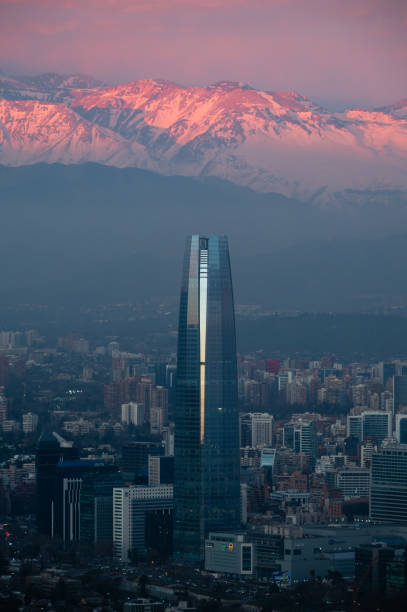 istock Beautiful skyline of Santiago Chile 2158159341
