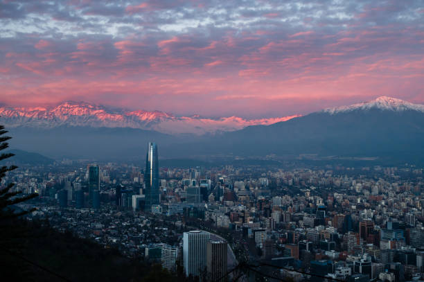 istock Beautiful skyline of Santiago Chile 2158159391