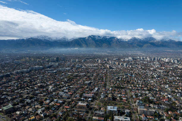 istock Beautiful skyline of Santiago Chile 2158159599