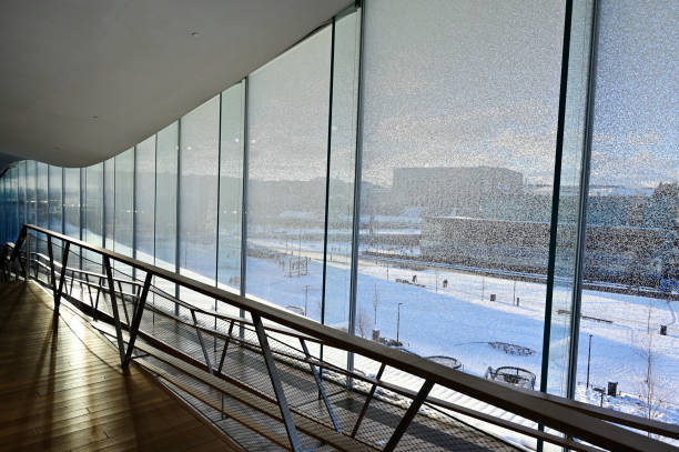 interior of the Helsinki Central Library Oodi, Finland, December 2023
