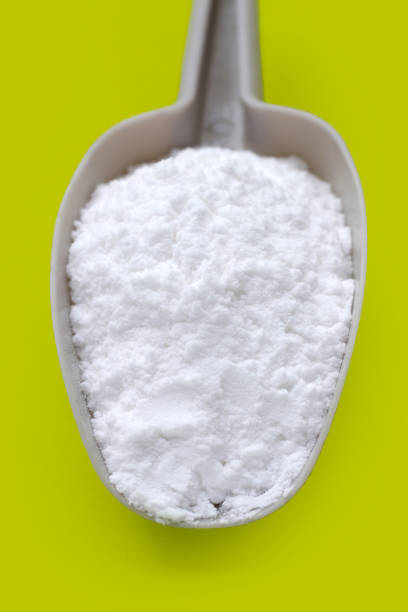 istock Bowl of baking soda, Sodium bicarbonate powder 2158167434