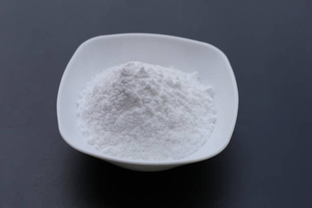 istock Bowl of baking soda, Sodium bicarbonate powder 2158167515
