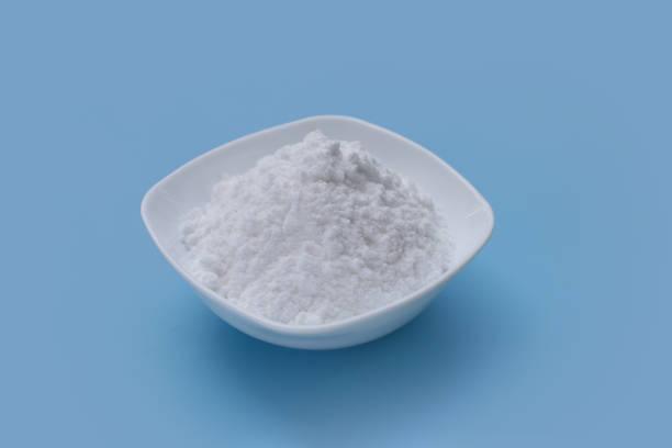 istock Bowl of baking soda, Sodium bicarbonate powder 2158167560
