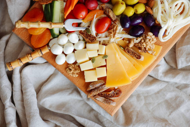 istock High angle view of fresh Mediterranean tapas platter 2158168139