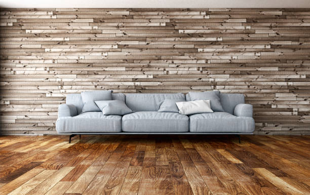 istock Large luxury modern bright interiors Living room mockup illustration 3D rendering image 2158168479