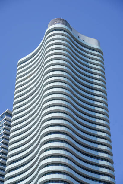 High rise building of royal bank plaza at Toronto financial district, Canada