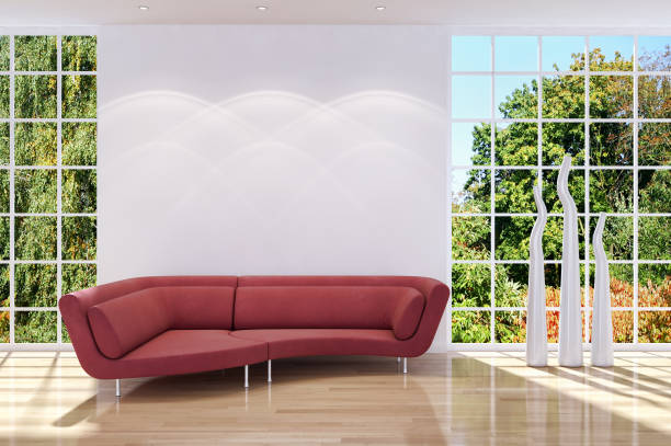 Cabin, house in the woods 3d rendering