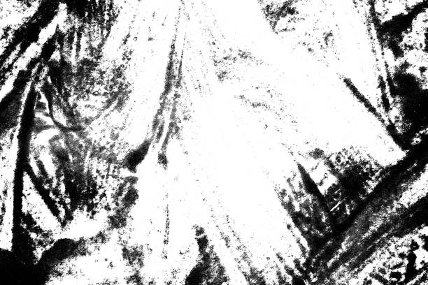 istock Abstract grunge black and white distressed texture background 2158176850
