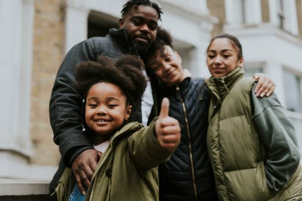 istock Happy African-American family weekend out 2158183627