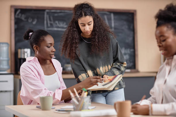 istock Diverse Group of Women Studying in Classroom 2158183741