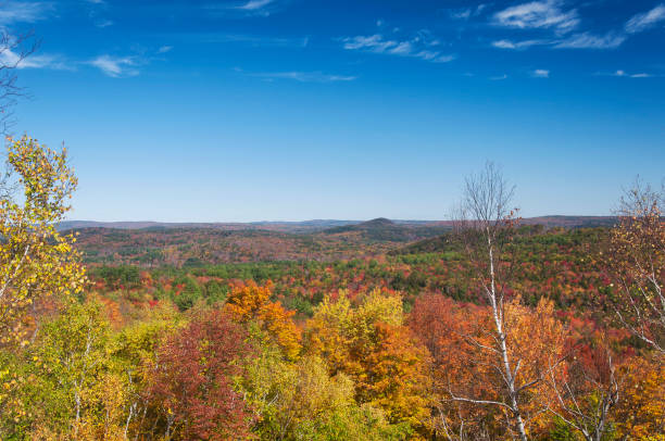 istock Becket Quarry Land Trust Fall Foliage New England 2158186057