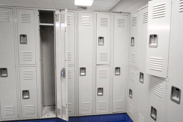 istock close up on lockers inside the gym 2158187669