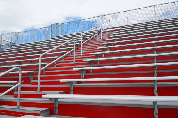istock close up on the seats in stadium 2158188920