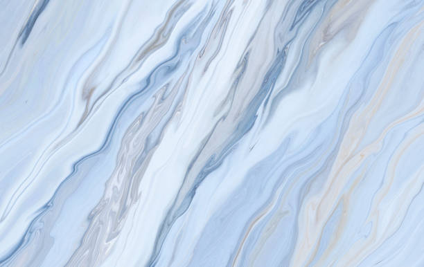 istock Marble rock texture blue pattern liquid swirl paint white dark Illustration background for do ceramic counter tile silver gray that is abstract painted waves for skin wall luxurious art ideas concept. 2158191617
