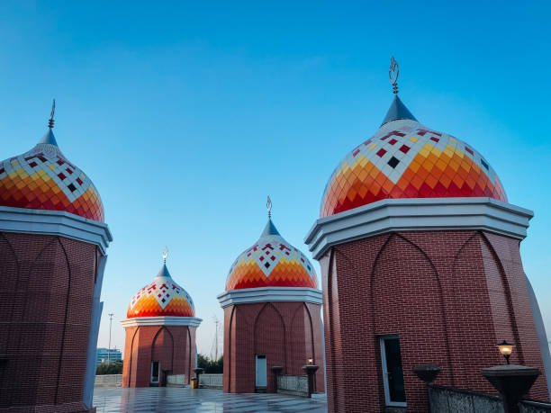 istock The 99 Dome Mosque located in Makassar City 2158192103