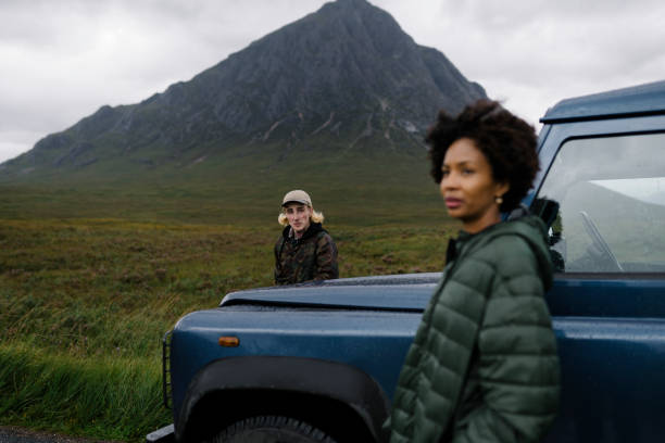 istock Couple by their parked car 2158194082