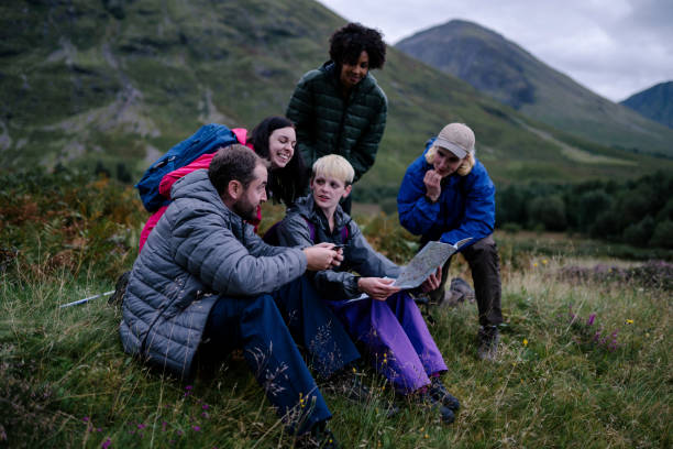 istock Lost hikers arguing over where to go 2158194124