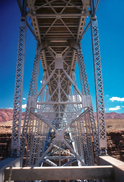 Grand Canyon NP - Navajo Bridge Underside - 1975
