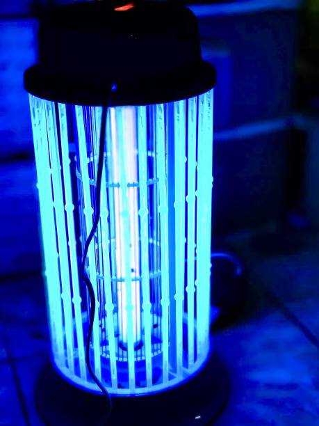 istock a photography of a blue light is on a black light. 2158198961