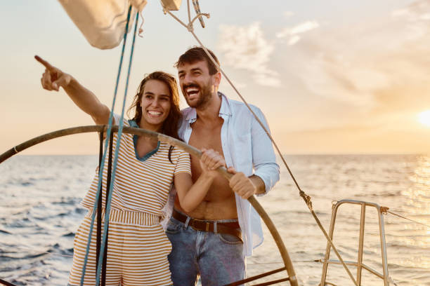 istock Let's travel there honey! 2158206071