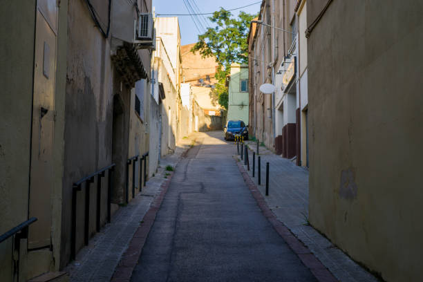 istock Deserted street in the city centre 2158206377
