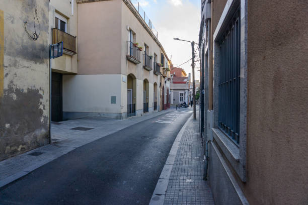 istock Deserted street in the city centre 2158206414