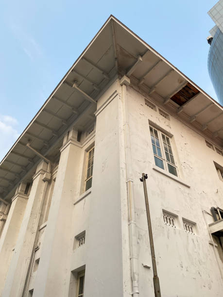 istock close up of an old building 2158207181
