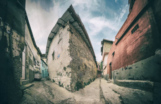 Narrow streets of Antakya, which were largely destroyed in the earthquake