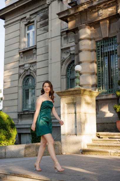 istock Woman walking in the city 2158211082
