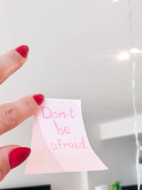 istock motivational inscription don't be afraid 2158212405