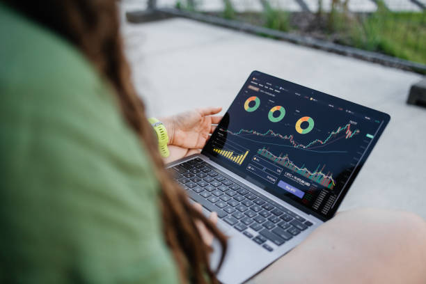 istock Analyzing Stock Market Charts for Successful Investing 2158215369