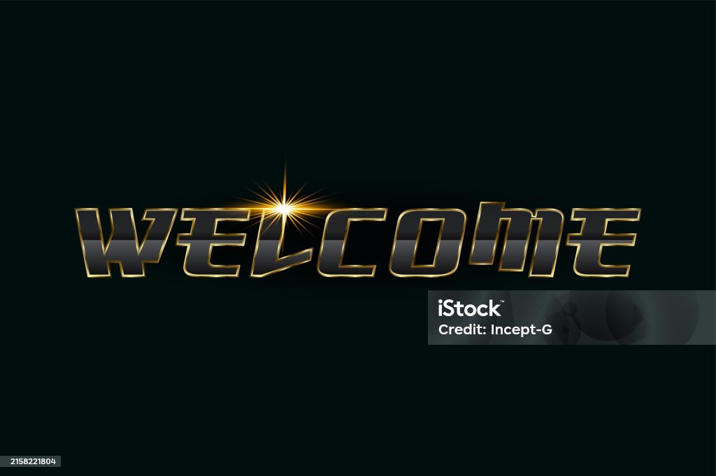 Most Welcome Text This Premium Welcome Text Design Is Versatile Suitable For Use In ...