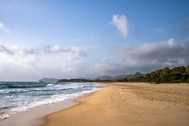 Wonderful and long beach with over 10 km of sand in a crystal clear sea