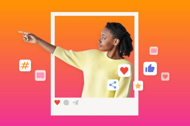 istock Black woman on social media 2158226265
