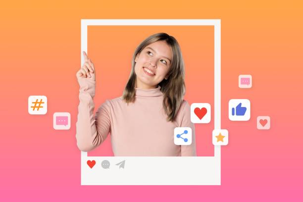 istock Happy woman on social media 2158226278