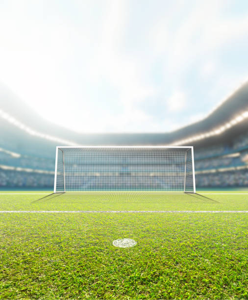 istock Soccer Football Stadium Day 2158230245