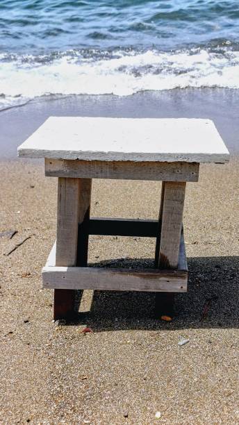 istock sea ​​view,  table by the sea 2158231276