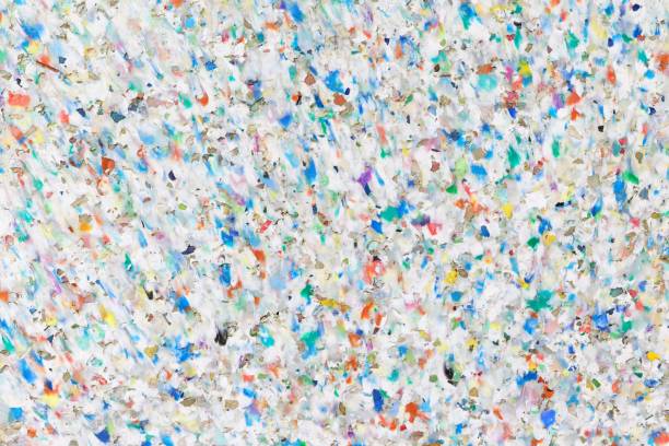 istock Plastic Recycling Concept Texture - Fused Plastic Waste 2158232046